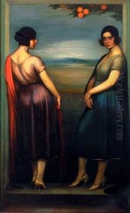 Carmen Y Fuensanta by Julio Romero De Torres