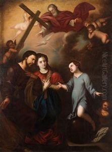 Las Dos Trinidades by Juan De Sevilla Romero Y Escalante