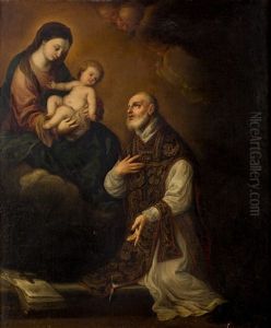 San Alfonso Maria De Ligorio by Juan De Sevilla Romero Y Escalante