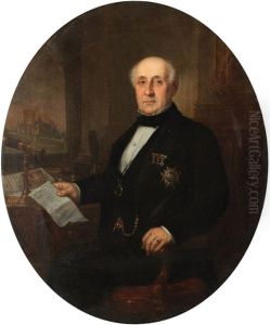 Retrato Del Gobernador Politico Y Militar De La Provincia De Tondo En La Isla De Luzon, Filipinas