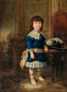 Retrato De Nina by Jose Maria Romero y Lopez