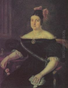 Dama Isabelina by Jose Maria Romero y Lopez