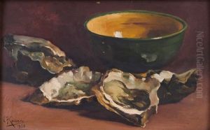Still Life With Oysters by Eduardo Romero