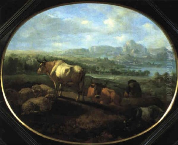 Hirt In Einer Landschaft - view 1