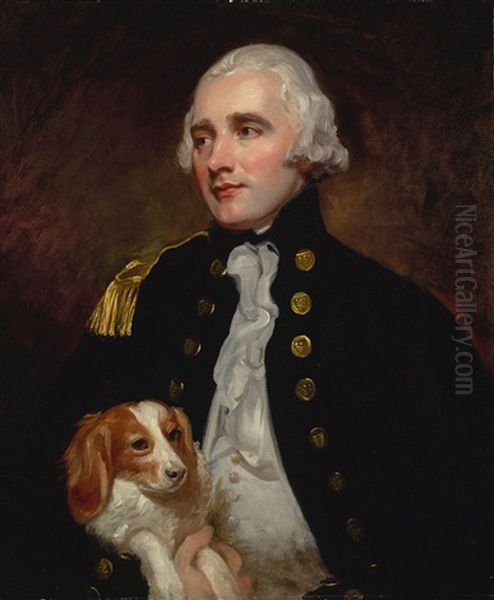 Portrait Of An Officer Of The Corps Of Engineers, Half-length, Formerly Identified As Sir George Grey (1767-1828) - view 1
