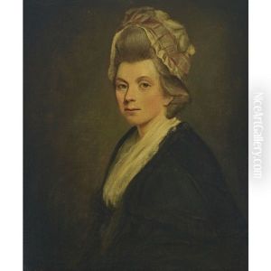 Reported To Be Lady Webster Daughter Of Dr. Richard Nairn, Dean Of Battle "in Black Dress With White Cap" (died December 25th, 1810 At The Age Of 82)