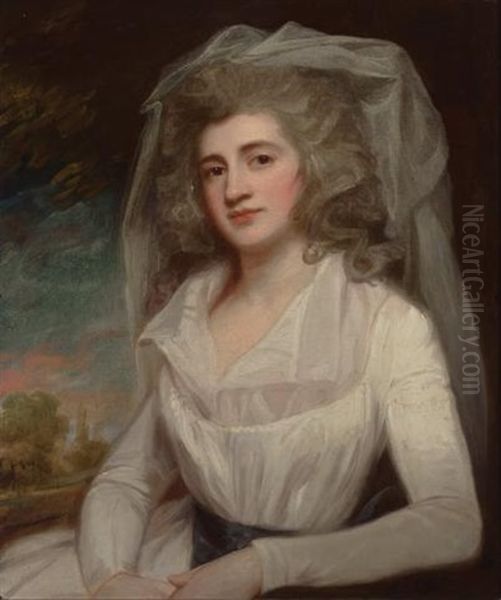 Portrait Of Miss Mary Perryn, Later Mrs. Hatfield - view 1