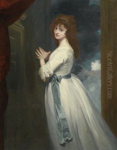 Portrait Of Mrs. Jordan As Peggy In "the Country Girl" by George Romney