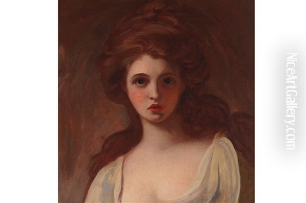 A Portrait Of Lady Emma Hamilton (1765-1815) - view 1