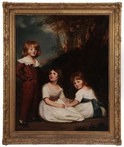 Portrait Of Mr. Adye's Children (the Willett Children) Portrait Of Mr. Adye's Children (the Willett Children)