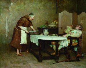 Monch Und Edelmann. by Giuseppe Bortignoni