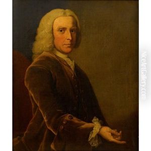 Portrait Of A Gentleman With Right Arm Extended Portrait Of A Gentleman With Right Arm Extended