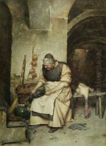 Fur Den Klostertisch by Giuseppe Bortignoni
