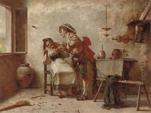 A Distraction From Chores by Giuseppe Bortignoni