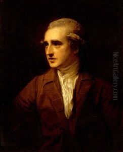 Portrait Of The Hon. Charles Francis Greville In A Brown Coat And White Necktie