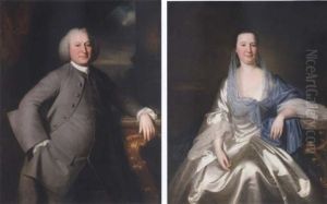 Portrait Of William Gillison Of Melling, Lancashire Portrait Of William Gillison Of Melling, Lancashire