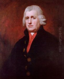 Portrait Of Nicholas Pearse Wearing A Blue Coat And Red Waistcoat Portrait Of Nicholas Pearse Wearing A Blue Coat And Red Waistcoat