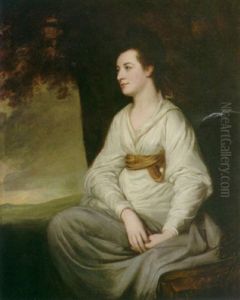 A Portrait Of A Lady (mrs. Vere Hollingsworth?) Seated Beneath A Tree A Portrait Of A Lady (mrs. Vere Hollingsworth?) Seated Beneath A Tree