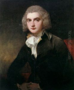 A Portrait Of William Tighe, Seated With His Hand Crossed