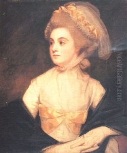Portrait Of Miss Tempest by George Romney