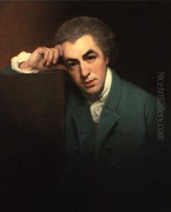 Portrait Of William Hayley by George Romney