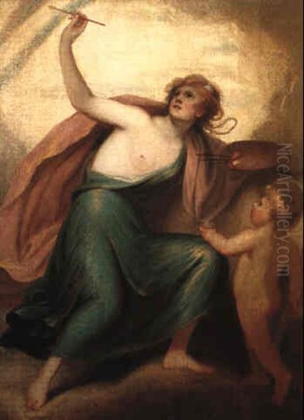 Portrait Of Emma Hamilton As The Personification Of Inspiration - view 1