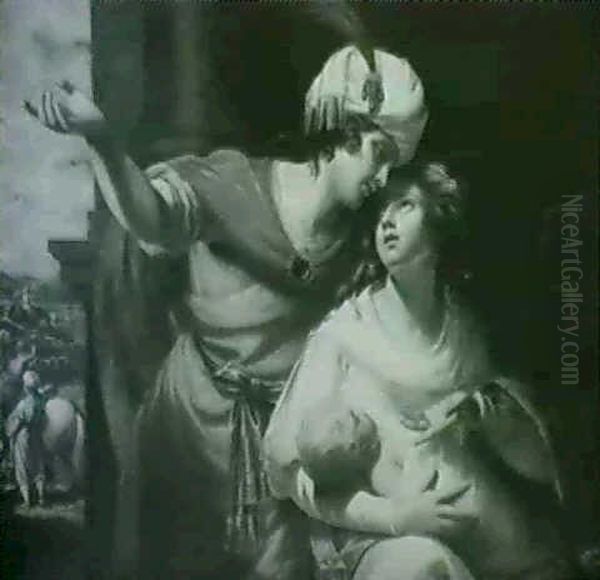 The Departure For Canaan: Jacob And Rachel With The Infant  Joseph - view 1