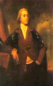 Portrait Of A Gentleman, Thought To Be Thomas Bligh,        Three-quarter Length, In Academic Robes by George Romney