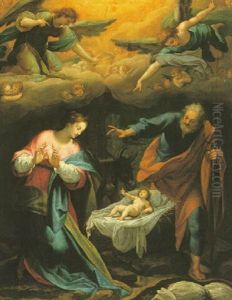 The Nativity by Cristoforo Roncalli