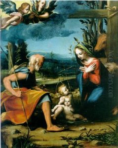 The Holy Family With The Infant Saint John The Baptist The Holy Family With The Infant Saint John The Baptist