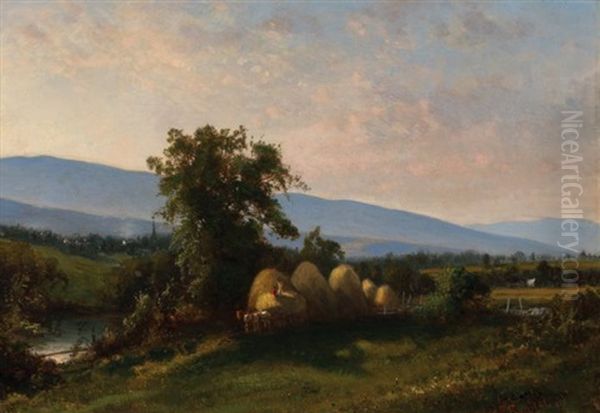 Haying In The Hudson Valley - view 1