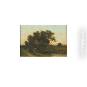 Untitled (landscape With Boy)