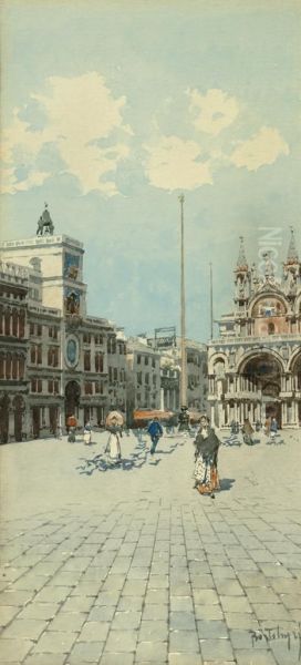 Activities On Piazza St. Marco, Venice - view 1