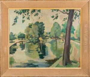 St Stephens Green, Dublin by Georgette Rondel