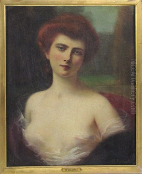 Untitled (portrait Of Woman In Diaphanous Dress) - view 1