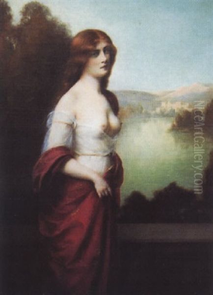 Jeune Femme Rousse En Avignon - view 1