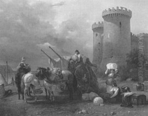 Preparation For The Journey by Guillaume Frederic Ronmy