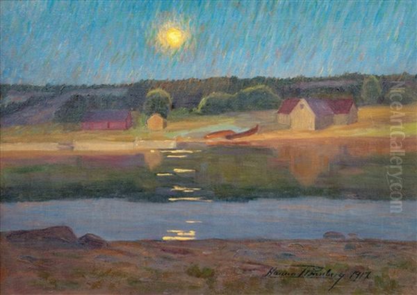 Moonlit Landscape - view 1