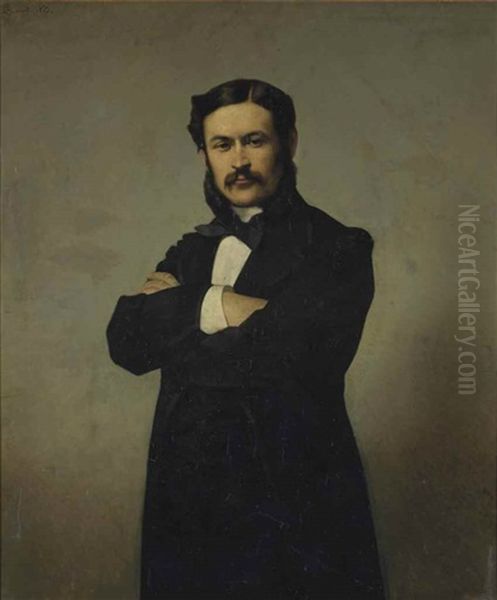 Portrait D'homme En Noir - view 1