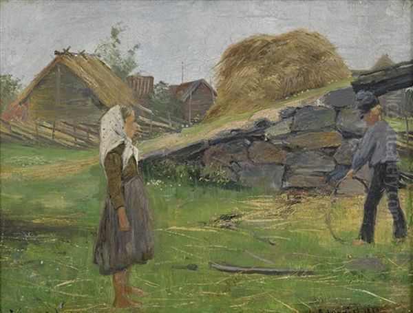 Flicka Vid Bondgard - view 1