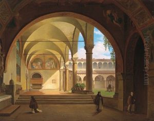 Chiostro Delle Capucine Di Rosate In Bergamo