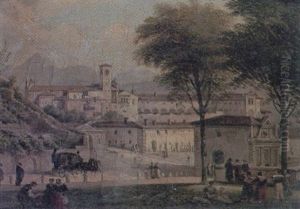 A View Near Como by Pietro Ronzoni