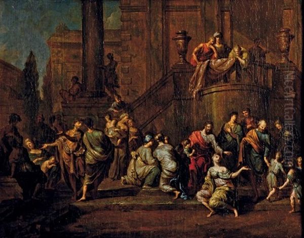 Jesus Appelant A Lui Les Petits Enfants - view 1