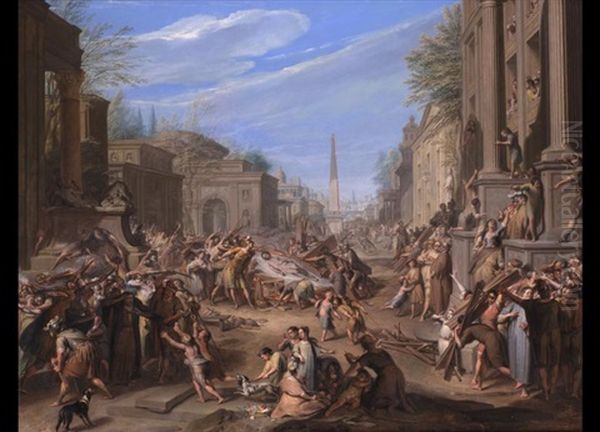Der Tumult In Rom Nach Casars Tod Im Jahre 44 - view 1
