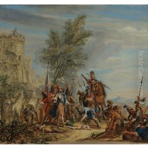 Ajax And Achilles by Jacob Ignatius Roore