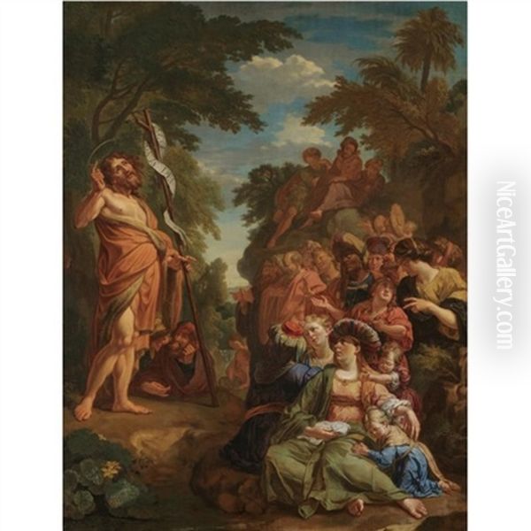 Saint John The Baptist Preaching In The Wilderness - view 1