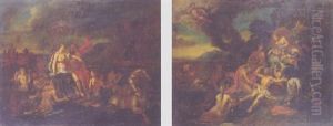 The Triumph Of Neptune And Amphitrite by Jacob Ignatius Roore