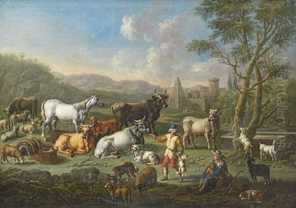 Landscape With Animals - view 1
