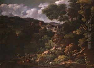 Landschaft Mit Vieh Landschaft Mit Vieh