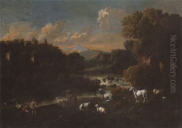 Flusslandschaft - view 1